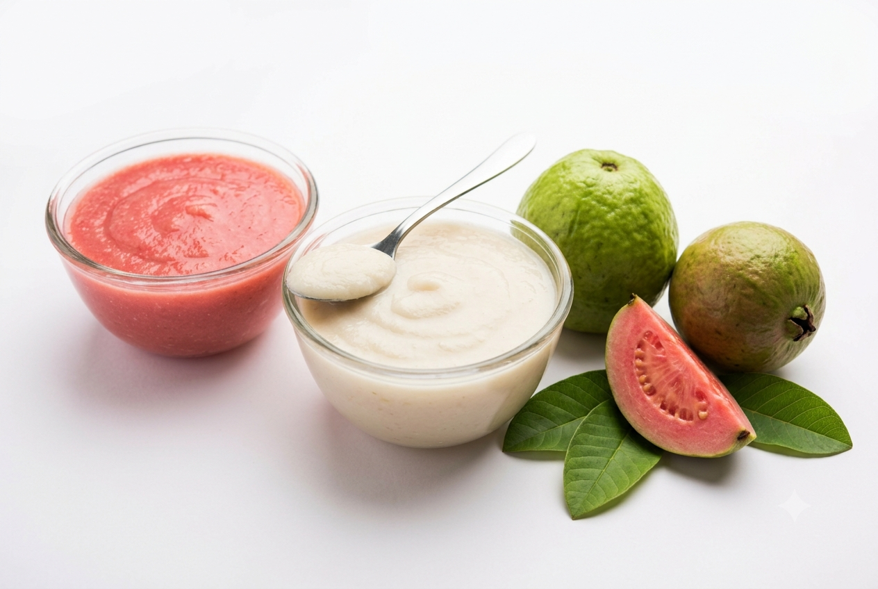 guava pulp (white pink)